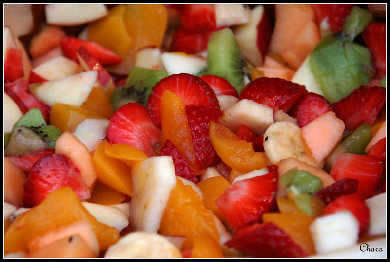 macedonia de frutas