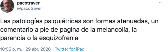 ¿Enfermedad mental o locura? (X)